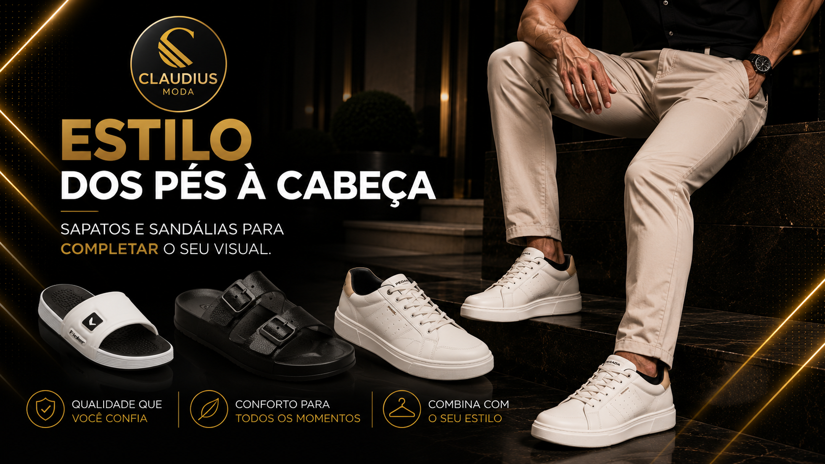 Calçados masculinos