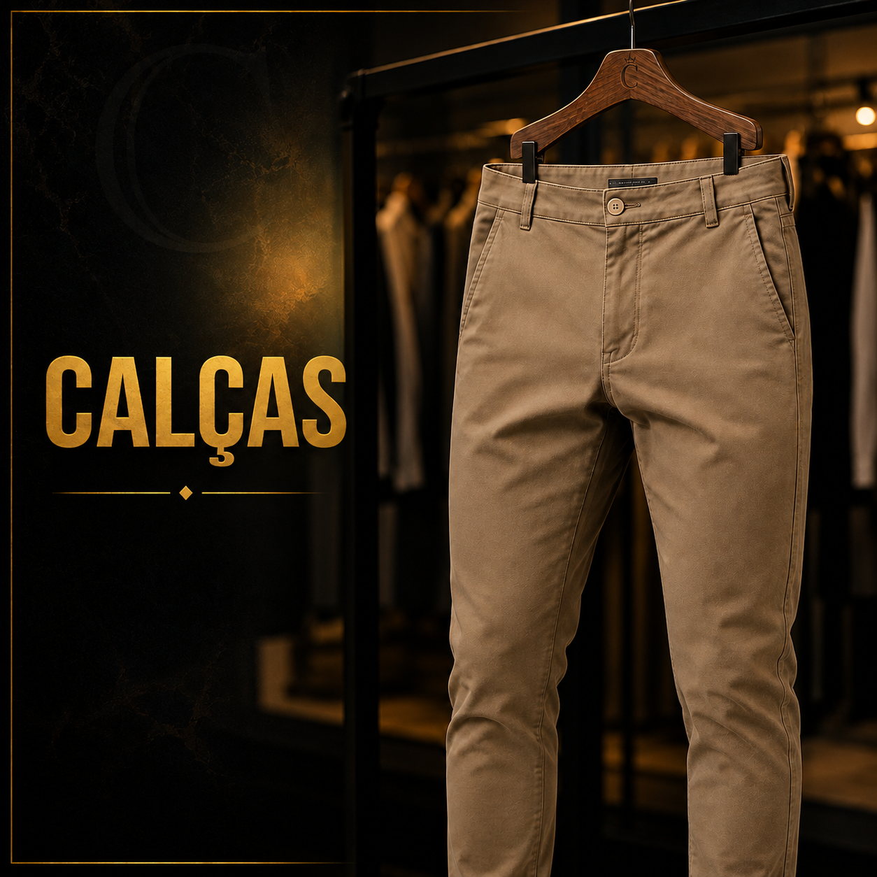 Calças masculinas
